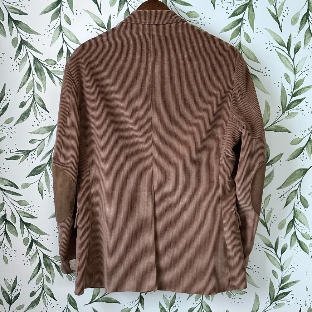 Vintage Men’s DiBenedetto Corduroy Blazer. 42. Brown.